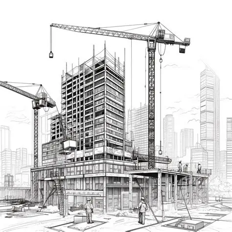 Industrial Plant Structural Schematics and Layouts