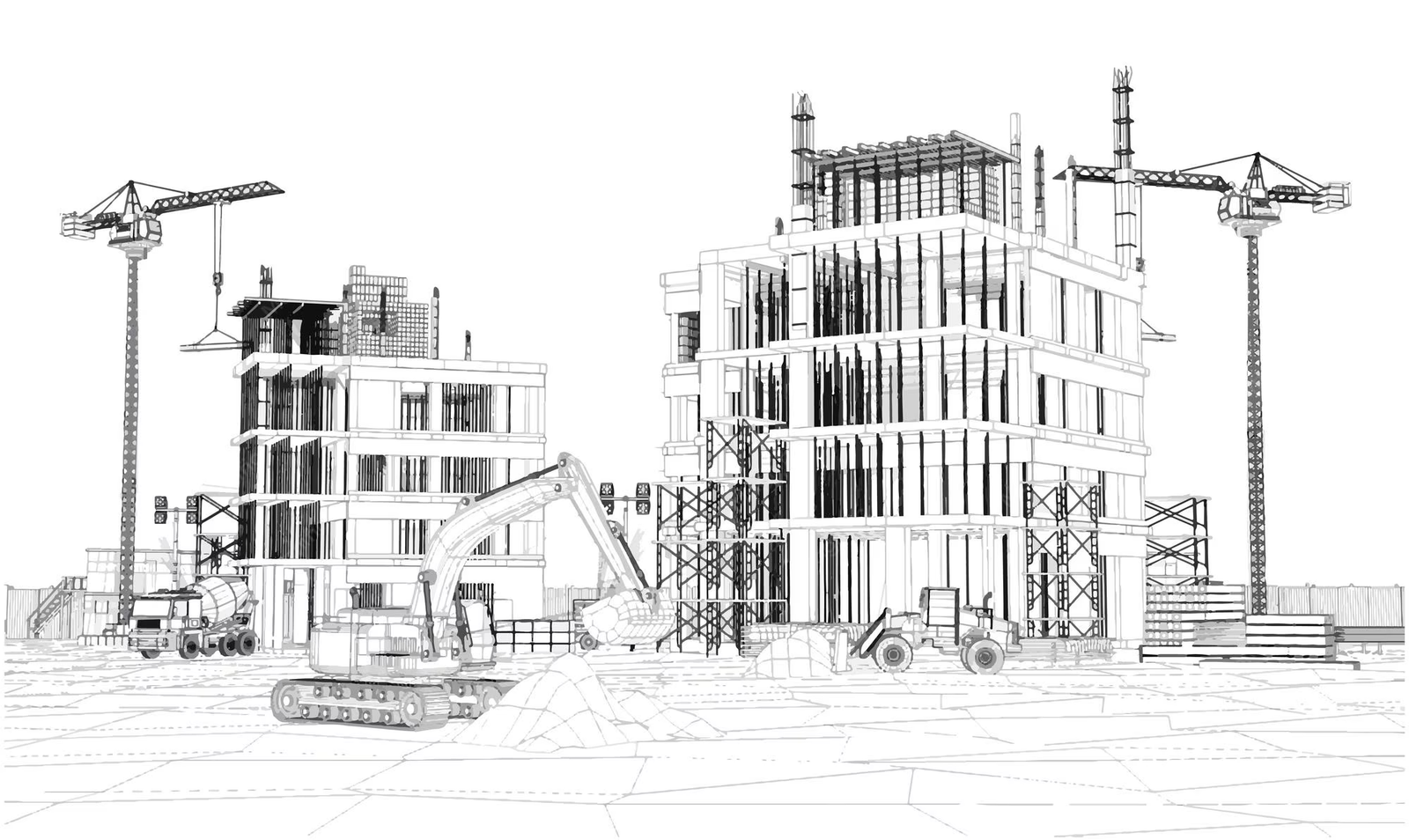 Technical execution of Drawing Industrial by Varaaha Builders & constructions
