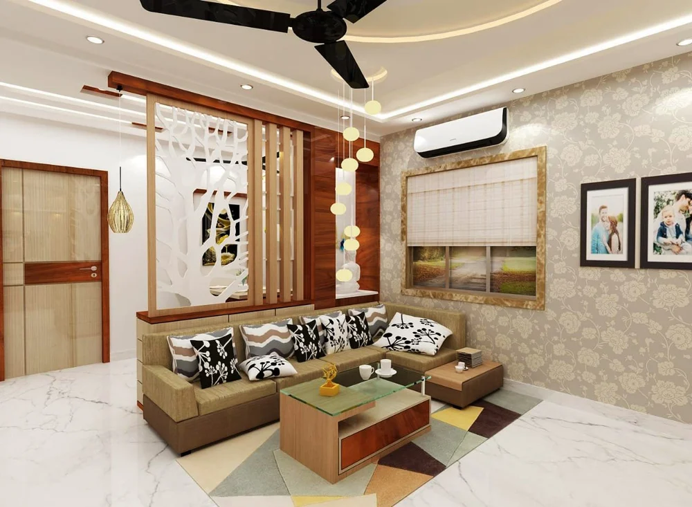 Technical execution of Interior Plywood by Varaaha Builders & constructions
