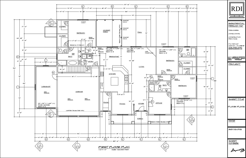 Technical execution of Drawing Residential by Varaaha Builders & constructions